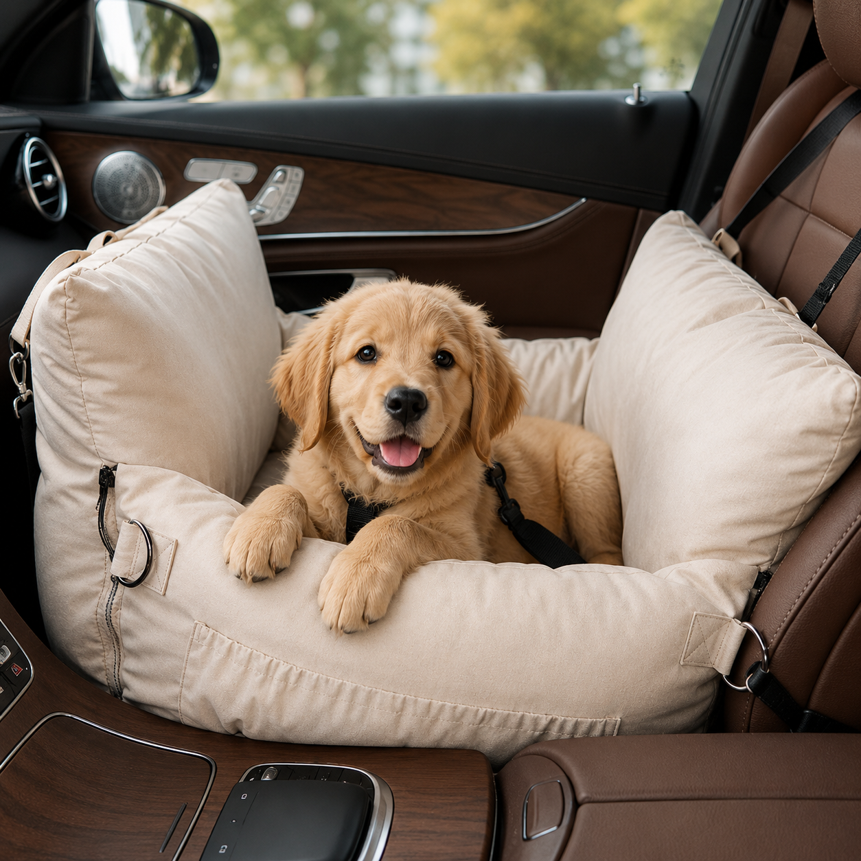 Panier chien voiture : voyager ensemble, sans le stress